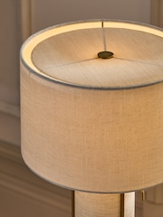 White Oakham Table Lamp - Image 5 of 6
