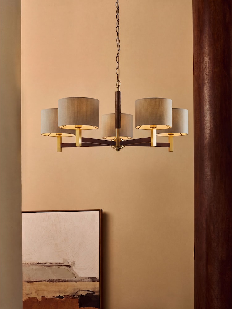 Lloyd 5 Light Chandelier Ceiling Light - Bild 1 von 5 Lloyd 5 Light Chandelier Ceiling Light - Bild 1 von 5