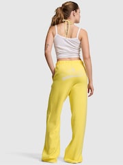 Victoria's Secret Pink Canary Yellow Fleece Joggers - Image 2 of 2