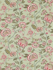 Clarke and Clarke Sage Blush Barmeri Indira Wallcoverings A4 Wallpaper Sample - Image 1 of 1