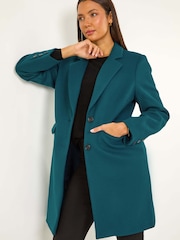 Abrigo sartorial de botonadura sencilla de Roman - Imagen 1 de 5