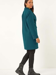 Abrigo sartorial de botonadura sencilla de Roman - Imagen 4 de 5