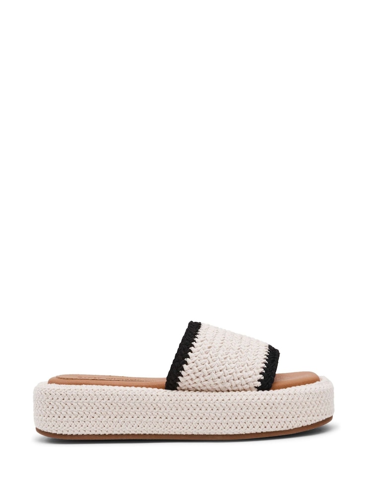 Steve Madden Natural Beachyw Platform Sandals - Image 1 of 6