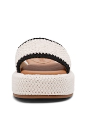 Steve Madden Natural Beachyw Platform Sandals - Image 3 of 6