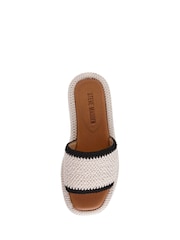 Steve Madden Natural Beachyw Platform Sandals - Image 5 of 6
