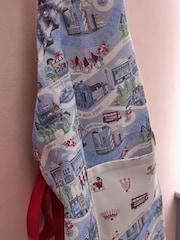 Cath Kidston Blue London Town Apron - Image 3 of 4