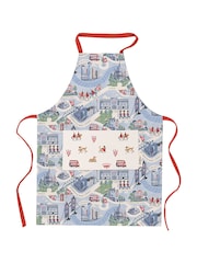 Cath Kidston Blue London Town Apron - Image 4 of 4