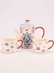 Cath Kidston White London Town Tea For 2 - Image 6 of 7