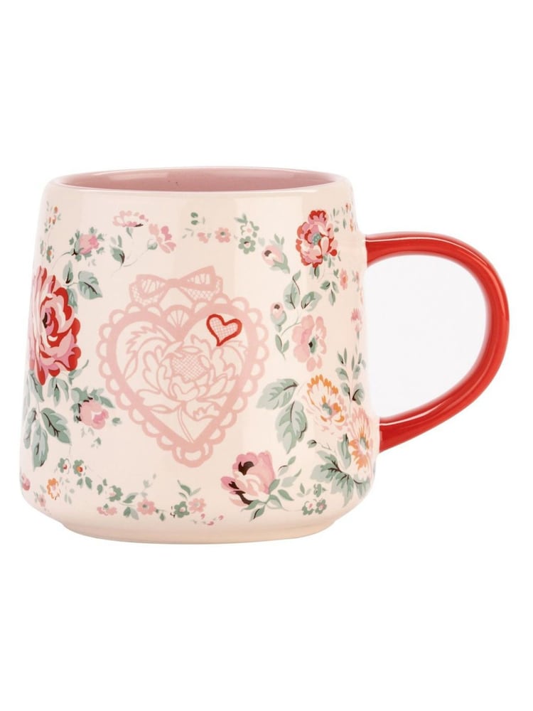 Cath Kidston Red Hackney Rose Queen Billie Mug - Image 1 of 2