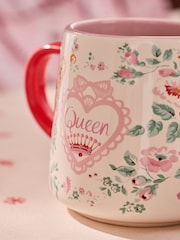 Cath Kidston Red Hackney Rose Queen Billie Mug - Image 3 of 5