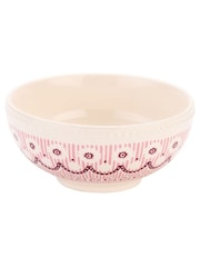 Cath Kidston Set of 4 Pink Spitalfields Silk Cereal Bowls - Image 4 of 5