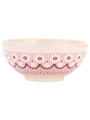 Cath Kidston Set of 4 Pink Spitalfields Silk Cereal Bowls - Image 5 of 5