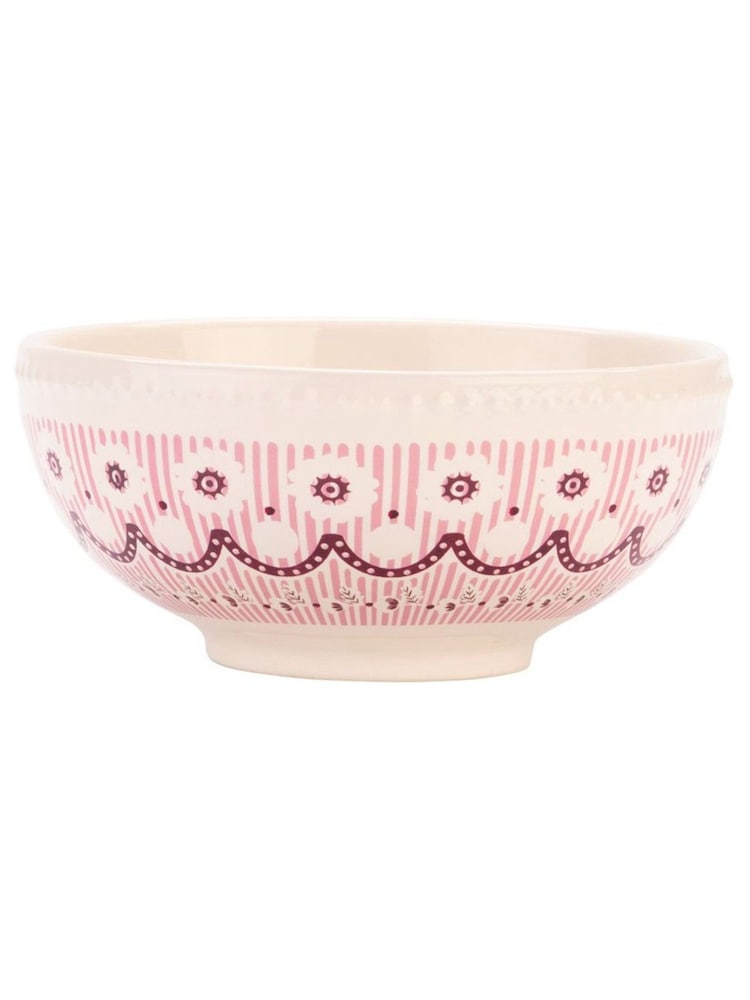 Cath Kidston Set of 4 Pink Spitalfields Silk Cereal Bowls - Image 5 of 5