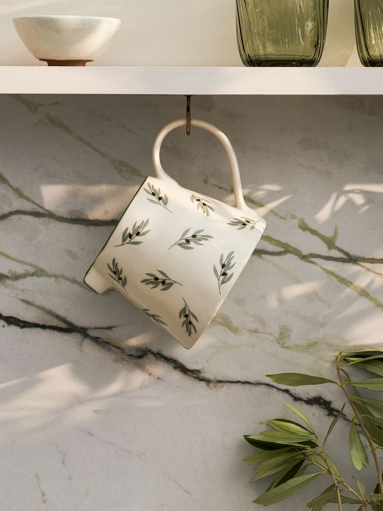 Sophie Allport Natural Olive Large Stoneware Jug - Image 1 of 3