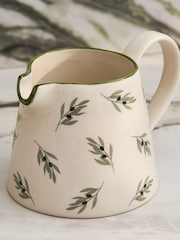 Sophie Allport Natural Olive Large Stoneware Jug - Image 2 of 3