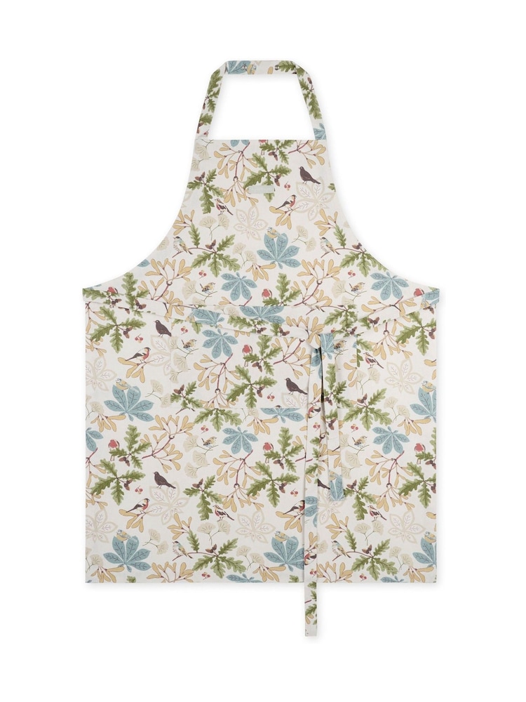 Sophie Allport Cream Orchard Birds Apron - Image 2 of 3 Sophie Allport Cream Orchard Birds Apron - Image 2 of 3