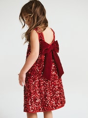 Cotton On Red Sabrina Sleeveless Dress Up Dress - Image 2 of 6