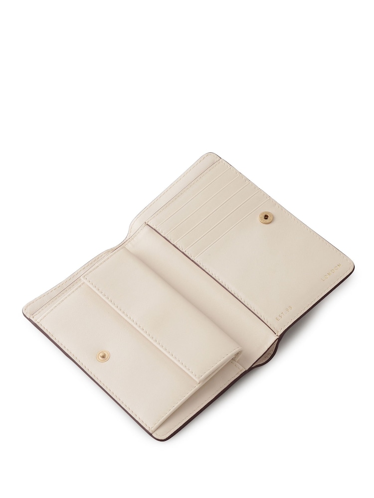 Radley White Floral Medium Purse - Image 3 of 3