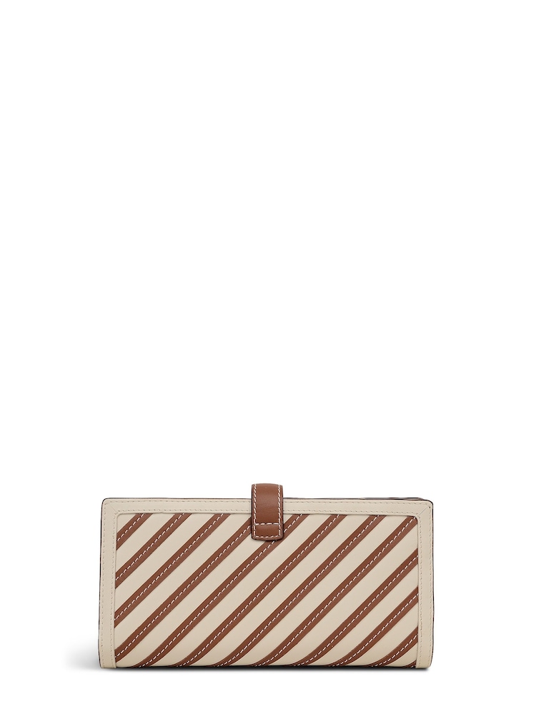 Radley White Willis Street Stripe Wallet - Image 2 of 4 Radley White Willis Street Stripe Wallet - Image 2 of 4