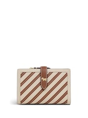 Radley White Willis Street Stripe Medium Purse - Image 1 of 4