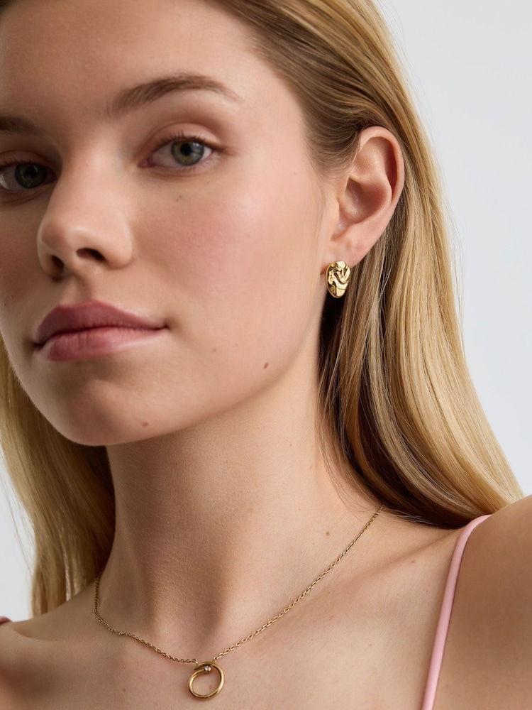 D.Louise Flüssiger Effekt Ohrstecker - Bild 2 von 4