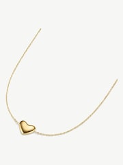 D.Louise Gold Tone Bubble Heart Single Necklace - Image 2 of 2