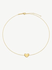 D.Louise Gold Tone Bubble Heart Single Necklace - Image 3 of 4