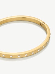 D.Louise Gold Tone Eternity Slim Bangle - Image 4 of 4