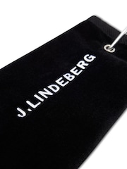 J.Lindeberg Black Drohen Towel - Image 2 of 2