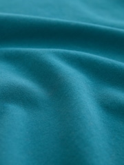 Teal Blue Cosy Long Sleeve T-Shirt (3-16yrs) - Image 3 of 4