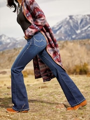 Ariat Blue Ultra Stretch Perfect Rise Katie Flare Jean - Image 5 of 5