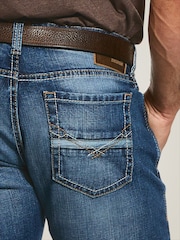 Ariat Blue M7 Nassau Stackable Straight Jean - Image 4 of 6