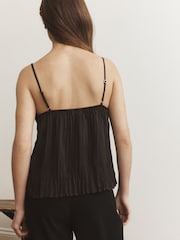 Chocolate Brown Channel Detail Cami Top - Image 5 of 9