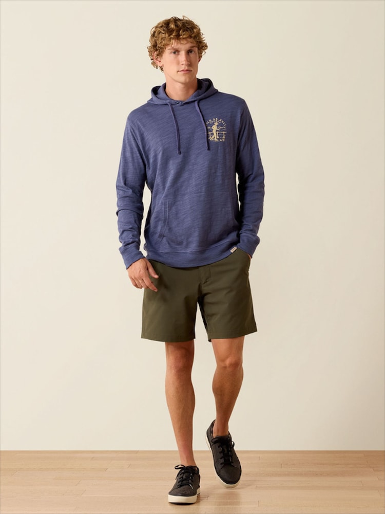 Ariat Blue Lightweight Retro Hoodie - Image 2 of 5