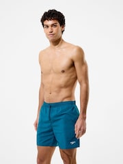 Speedo Blue Essentials Swim Shorts 16 Inch - Image 3 of 4