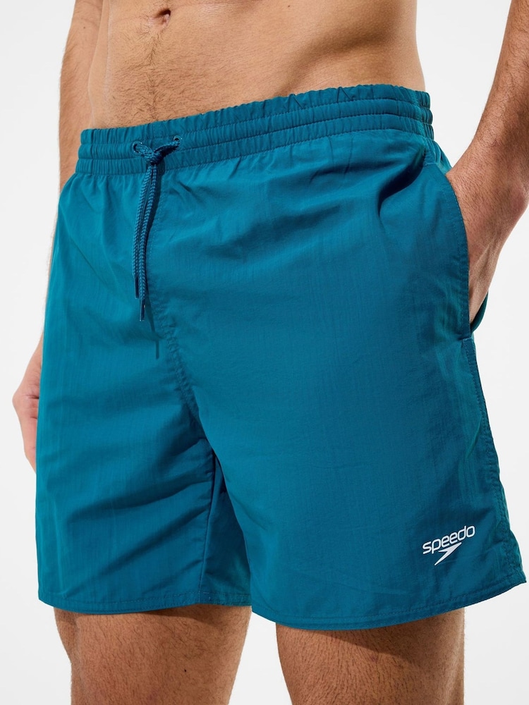 Speedo Blue Essentials Swim Shorts 16 Inch - Image 4 of 4