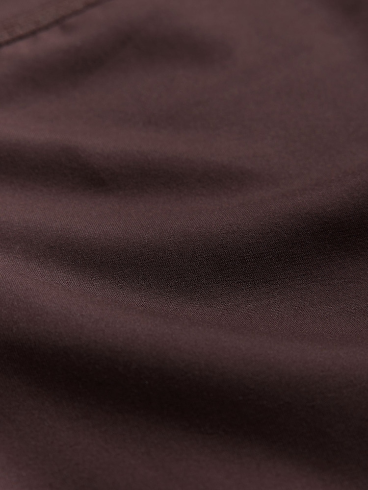 Chocolate Brown Supersoft Dry Tech Flared Yoga Sports Leggings - Image 2 of 3