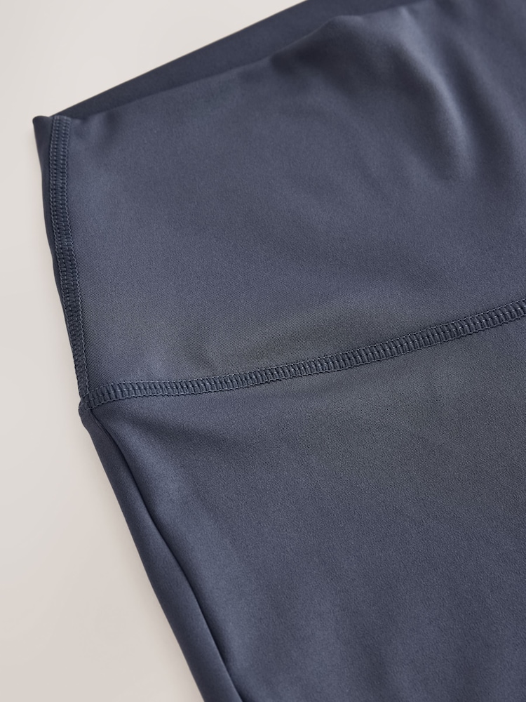 炭灰色 - Supersoft Dry Tech Kick Flare Yoga Sports Leggings - 圖片 3，共 3