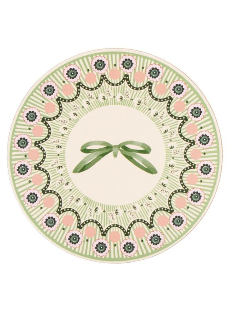 Cath Kidston Set of 4 White Spitalfieids Silk CB Coasters - Image 2 of 8 Cath Kidston Set of 4 White Spitalfieids Silk CB Coasters - Image 2 of 8