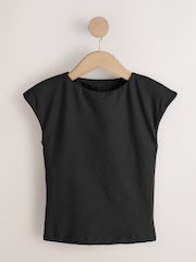 Black Active Sports Hidden Support Bra Top - Image 5 of 7