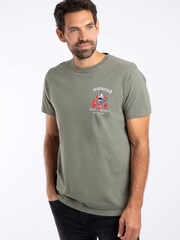Weird Fish Grey Motorcod Artist Tee - Image 1 of 6