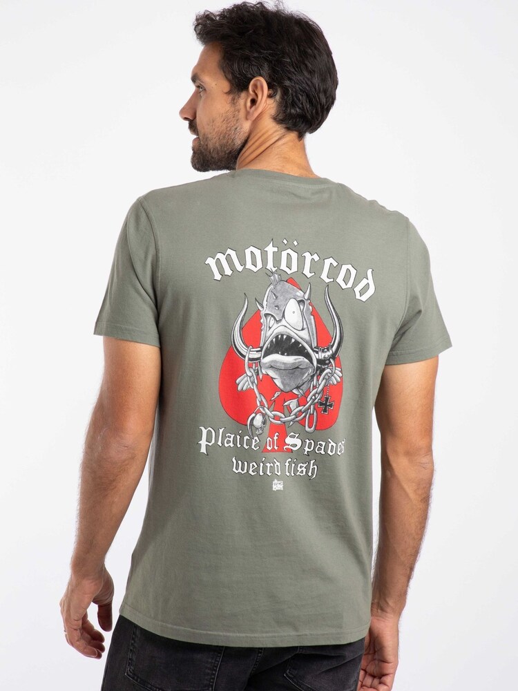 Weird Fish Grey Motorcod Artist Tee - Image 2 of 6