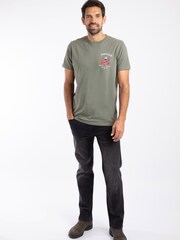 Weird Fish Grey Motorcod Artist Tee - Image 3 of 6