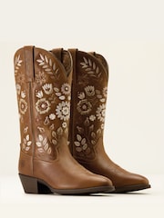 Ariat Brown Heritage Meadow R Toe Western Boot - Image 4 of 4
