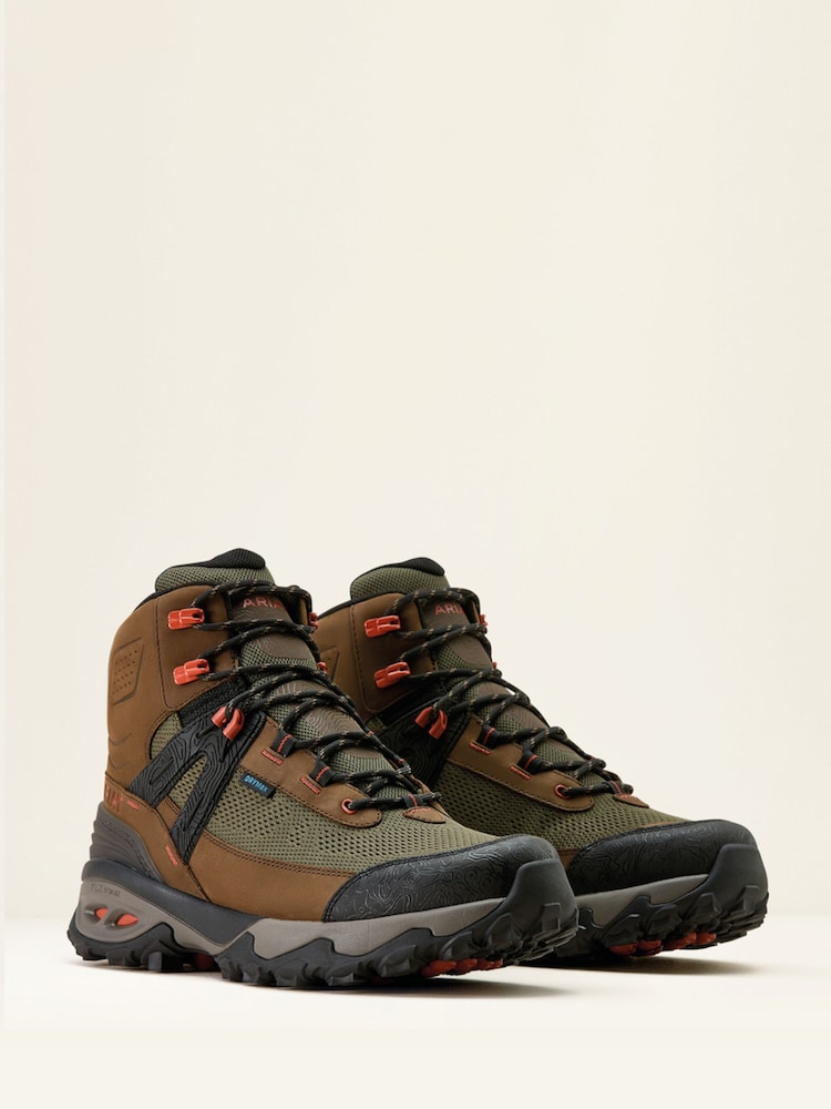 Ariat Brown Traverse Mid H2O Hiking Boot - Image 4 of 4