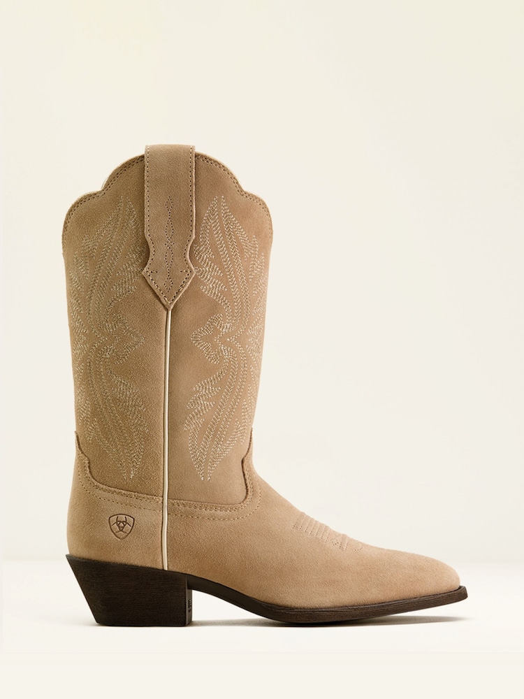 Ariat Brown Heritage R Toe Stretchfit Western Boot - Image 1 of 4