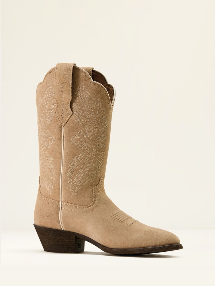 Ariat Brown Heritage R Toe Stretchfit Western Boot - Image 2 of 4