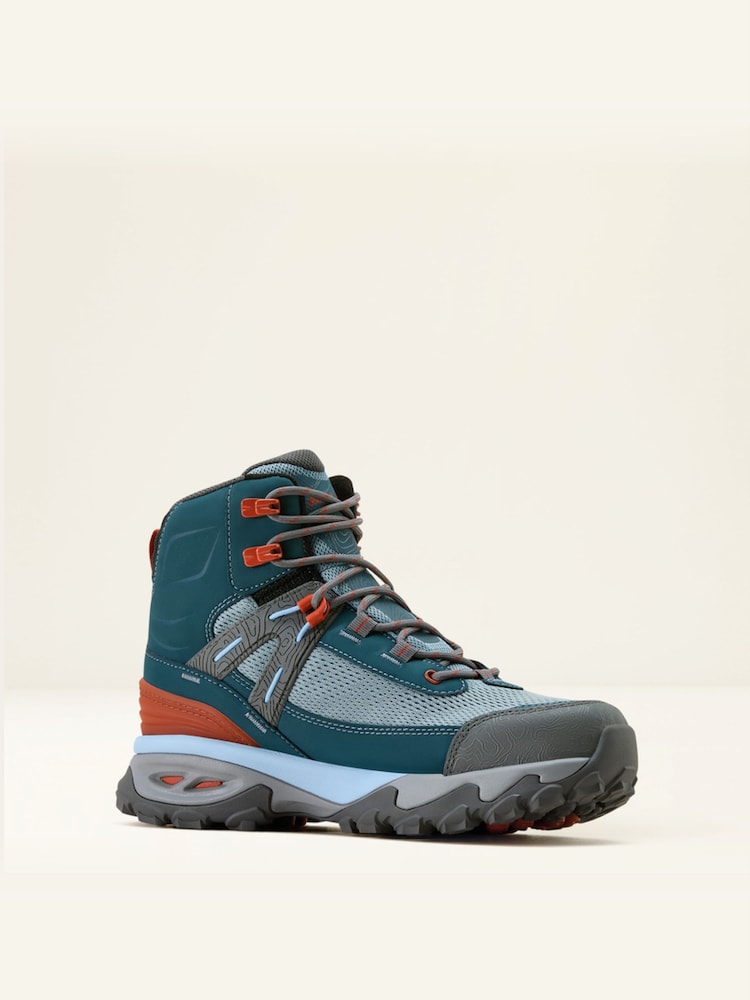 Ariat Blue Traverse Mid H2O Hiking Boot - Image 2 of 4