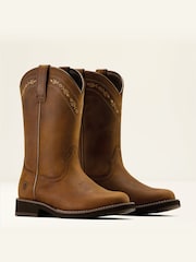 Ariat Brown Kearney Round Toe Western Boot - Image 4 of 4