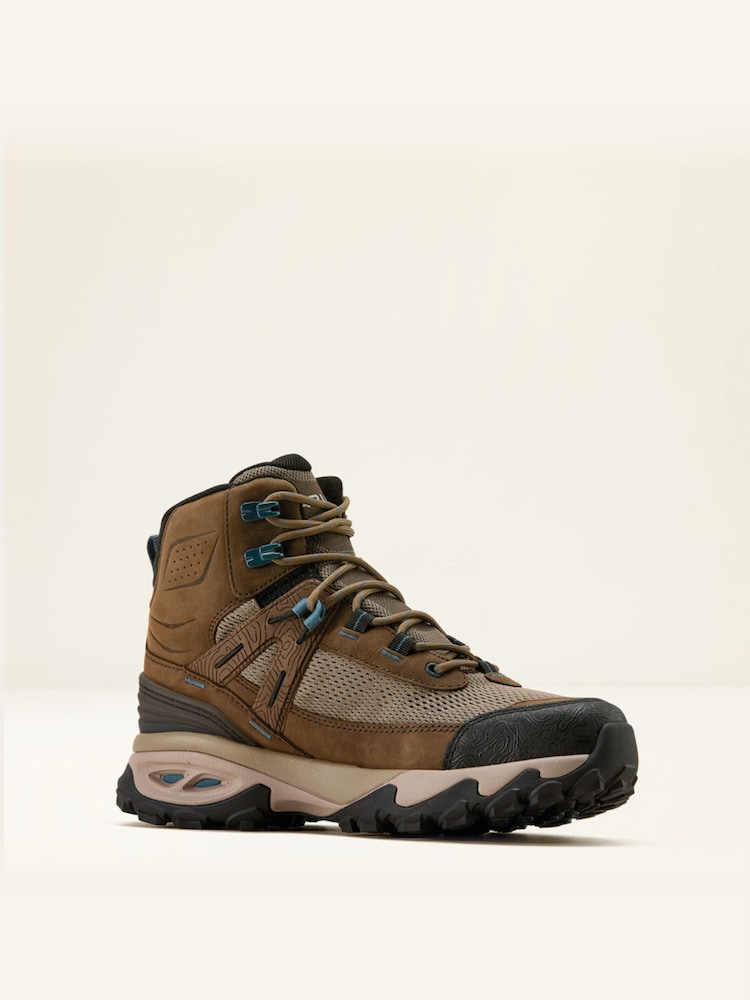 Ariat Brown Traverse Mid H2O Hiking Boot - Image 2 of 4